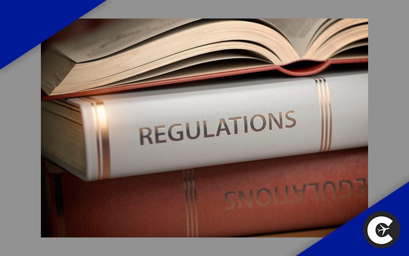 Principais regras do regulamento