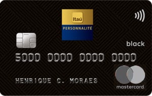 Cartão Itaú Personnalité Mastercard Black