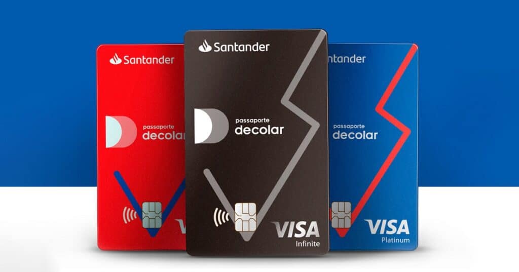 Só hoje! Cartões Santander com zero de anuidade por um ano