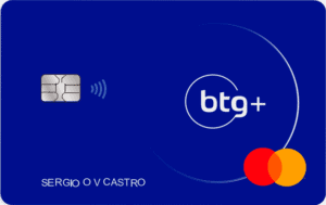 Cartão BTG+ Mastercard Gold Internacional