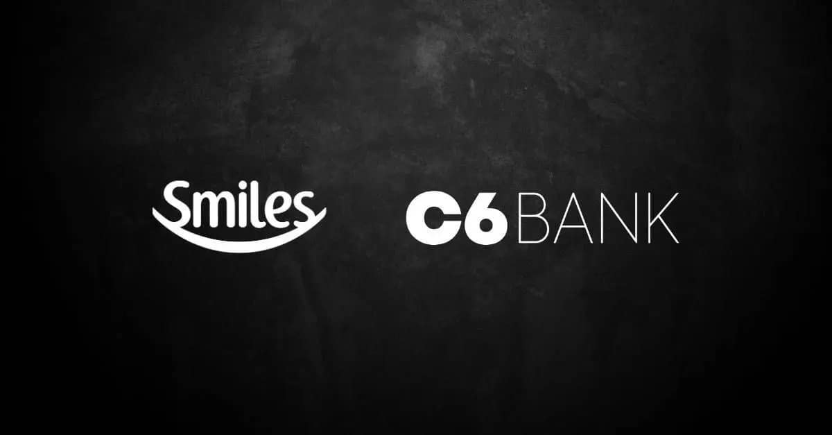 Bônus C6 Bank e Smiles de até 80% no envio de pontos