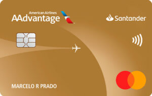 Cartão AAdvantage Santander Mastercard Gold