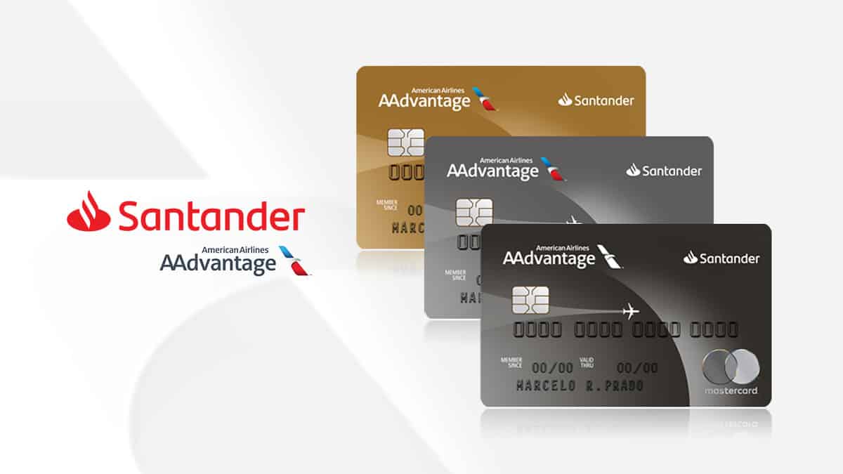 Zero anuidade nos cartões AAdvantage Santander por um ano