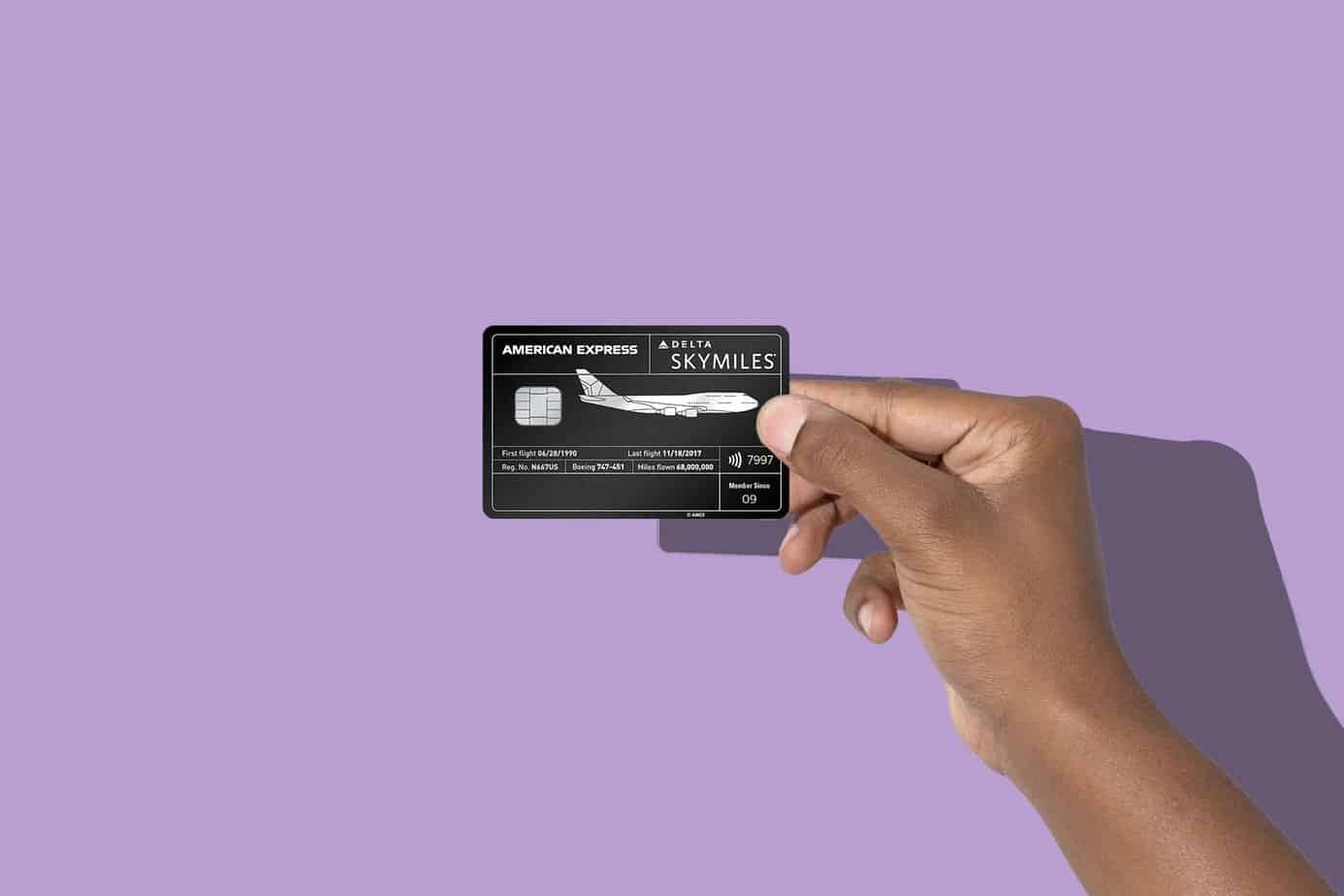 American Express e Delta lançam cartão com design exclusivo