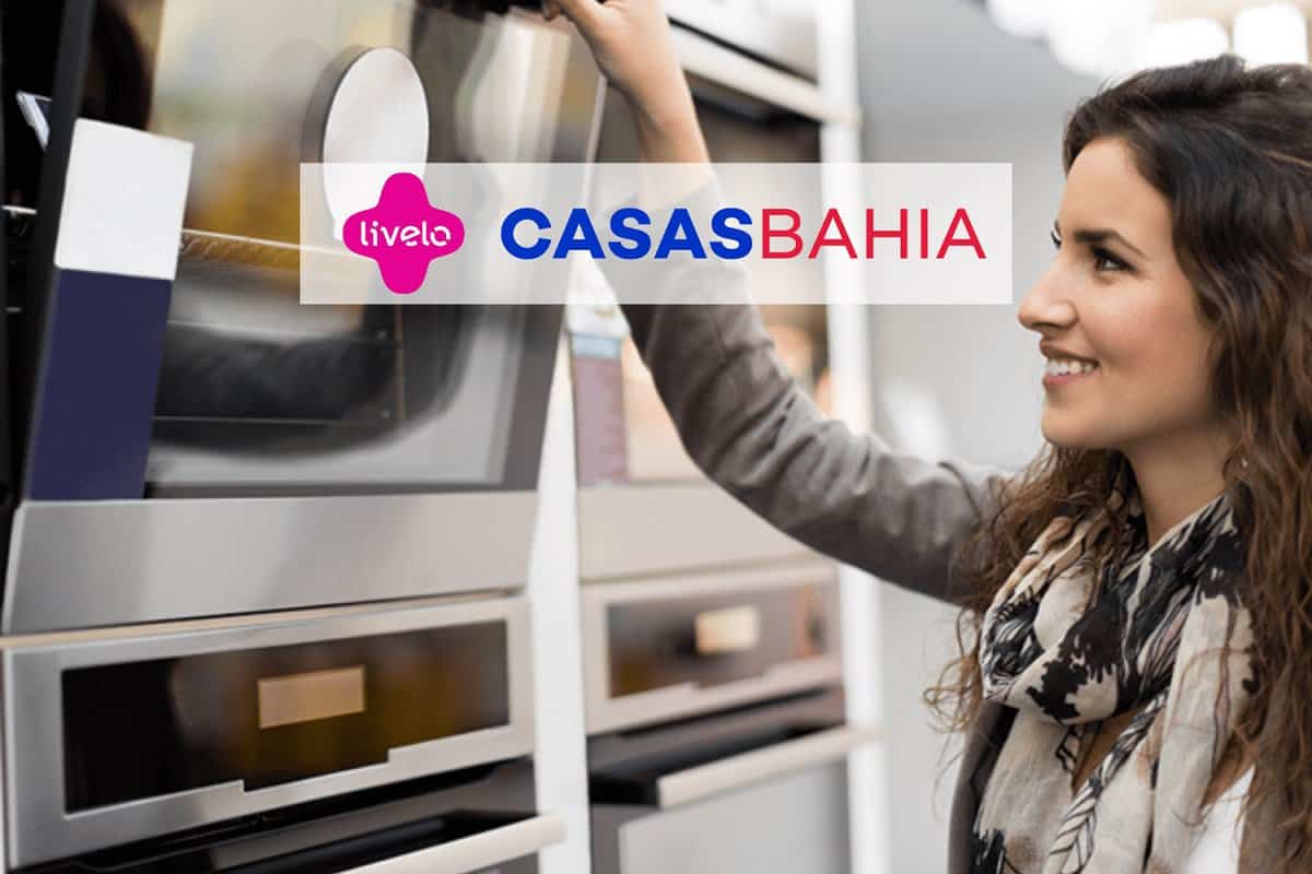 Compre e pontue na Casas Bahia até 6 pontos Livelo por real